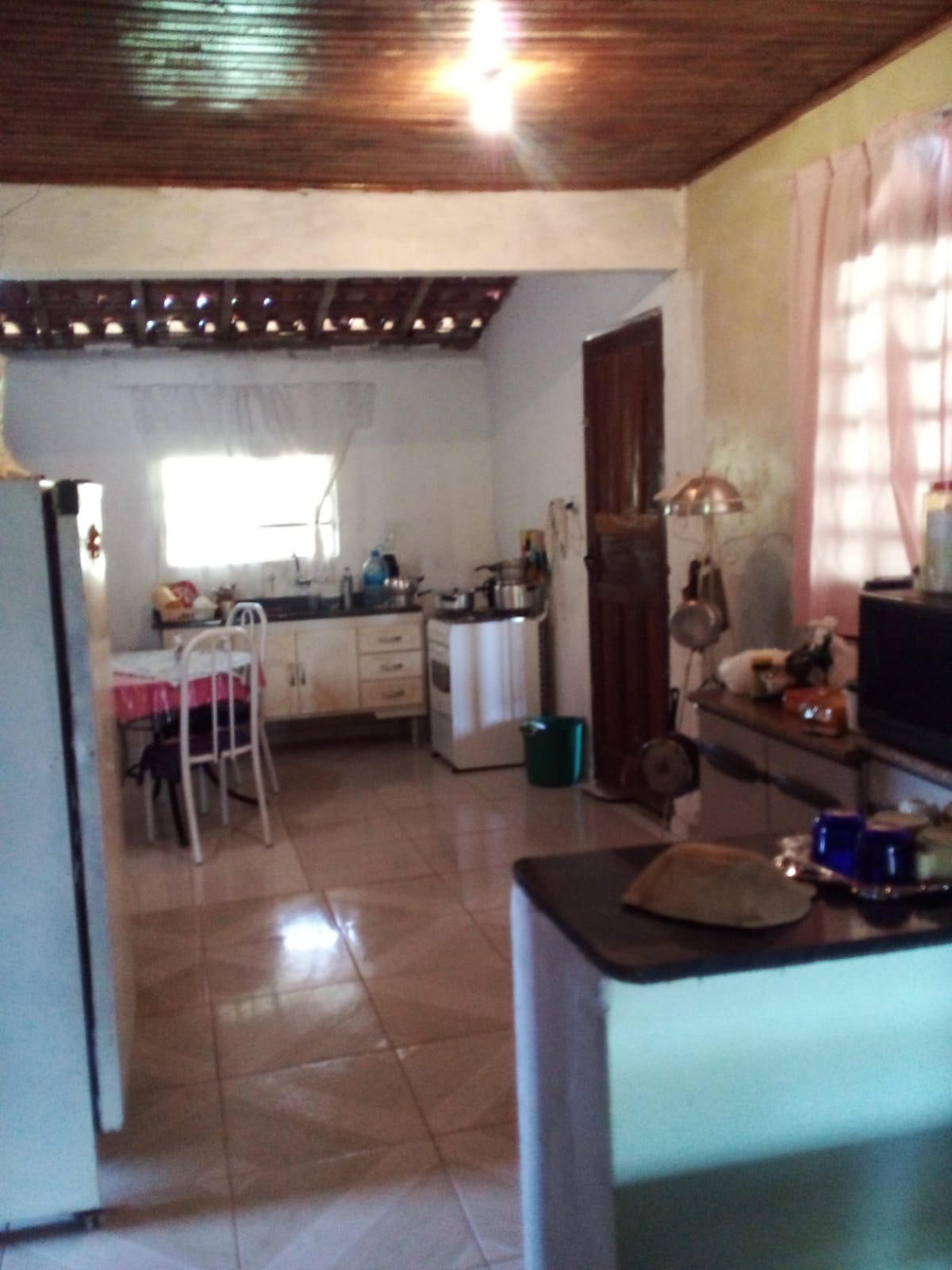 chácara com casa excelente localização topografia plana - Munhos MG