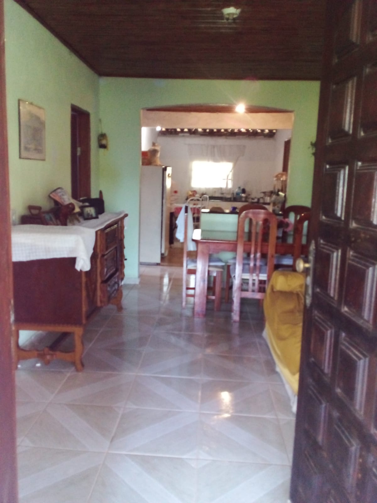 chácara com casa excelente localização topografia plana - Munhos MG