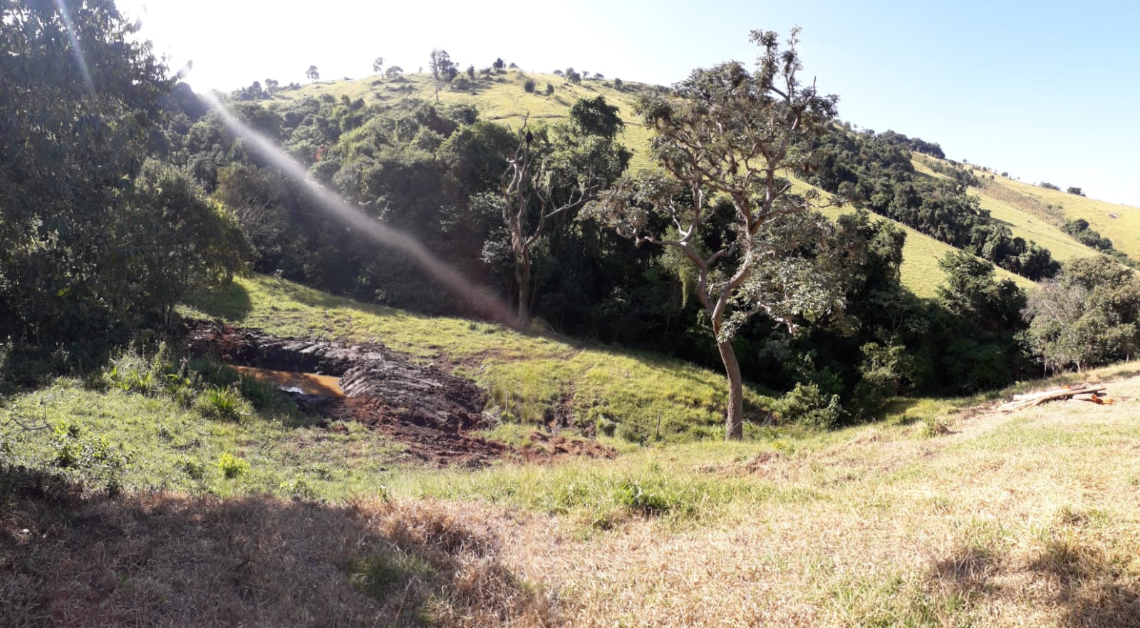 Excelente sítio, riquíssimo em água, tanques de peixes, localizado em Toledo MG  | código 1071