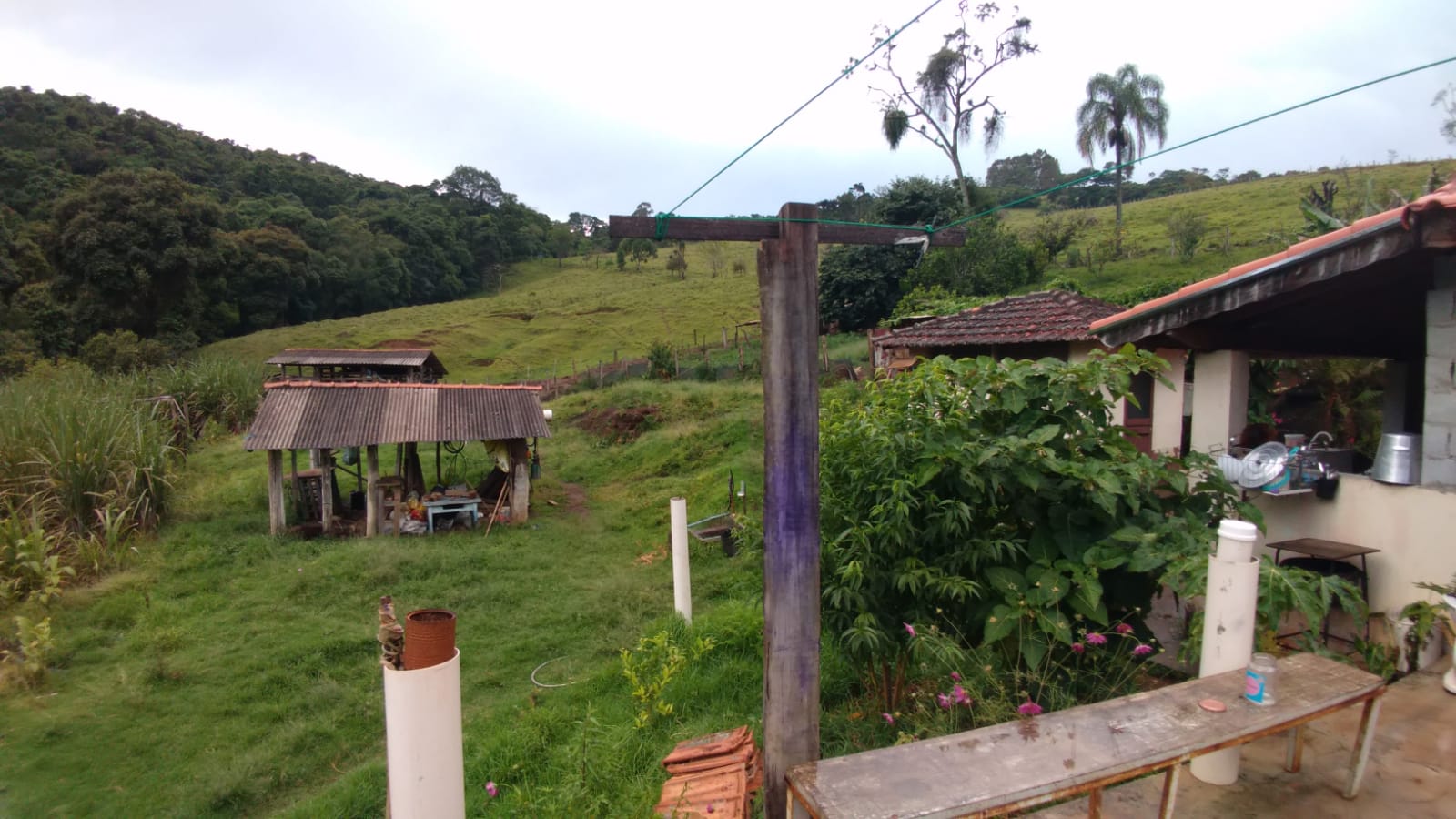 Sitio com água em abundancia; 2 casas bem construídas em Itapeva - MG | Código 1079