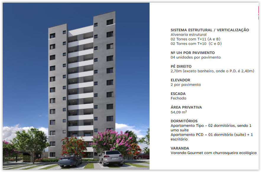 Apartamento pronto para morar com 2 dormitórios, área de lazer, serviço de portaria em Extrema MG |Código 1087