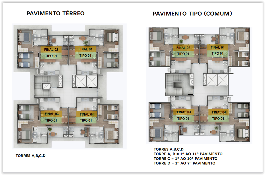 Apartamento pronto para morar com 2 dormitórios, área de lazer, serviço de portaria em Extrema MG |Código 1087