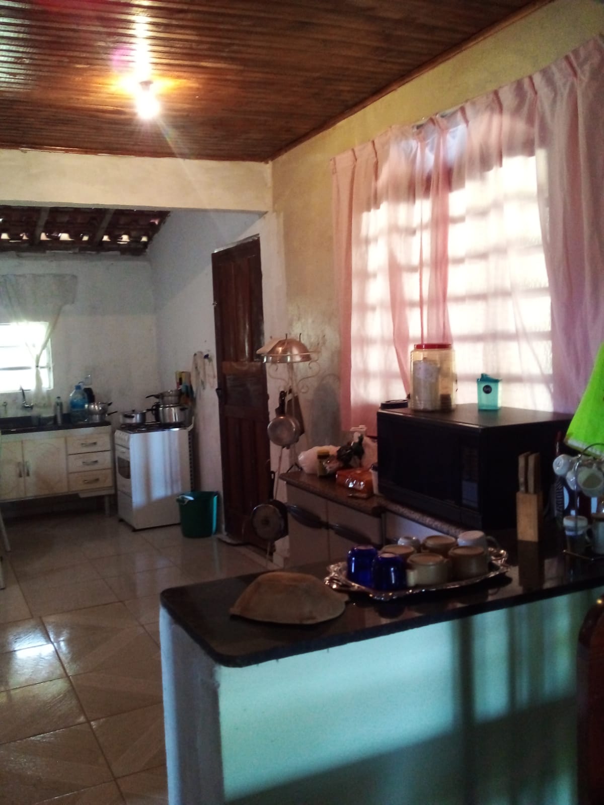 chácara com casa excelente localização topografia plana - Munhos MG