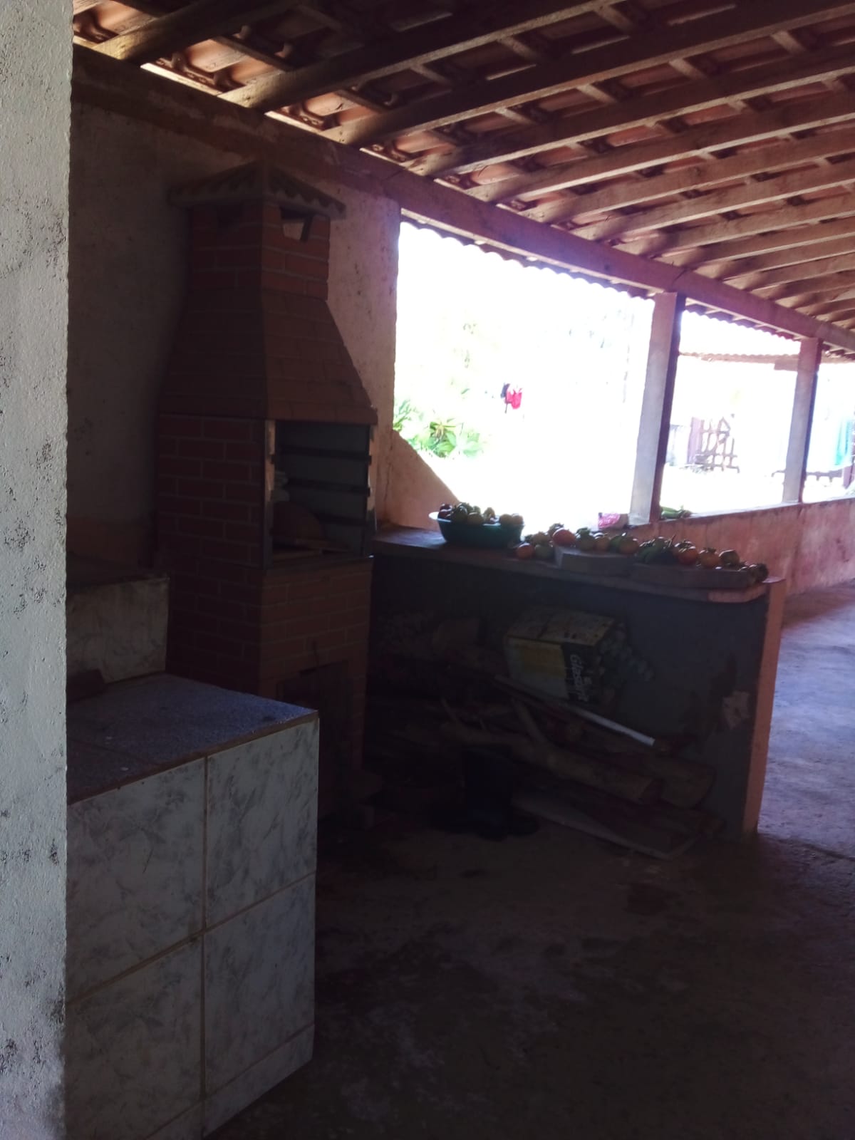 chácara com casa excelente localização topografia plana - Munhos MG