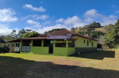 Sítio à Venda – Senador Amaral - 30.000 m² com casa de 3 quartos (1 suíte) cod 1171