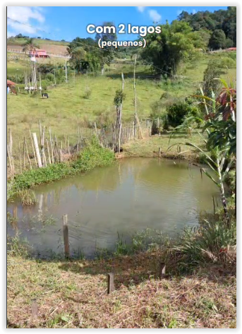Chácara com Casa em Extrema/MG, 1.500m², 3 dormitórios (1 suíte), 2 lagos, garagem p/ 8 carros. Cod. 1180