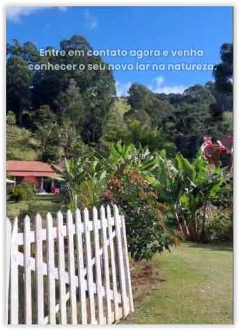 Chácara com Casa em Extrema/MG, 1.500m², 3 dormitórios (1 suíte), 2 lagos, garagem p/ 8 carros. Cod. 1180