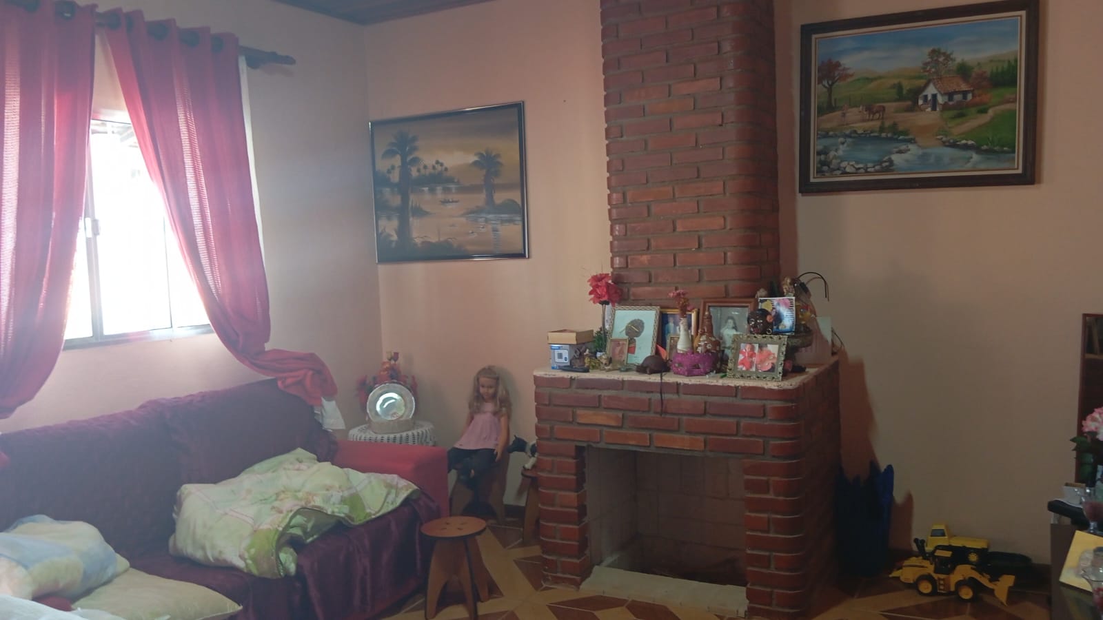 Chácara com salão de 70m², churrasqueira, pomar e campo – lazer completo cod.1185