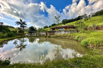Sítio com Cachoeira Particular à Venda – 30.000m² + Casa – R$ 670 Mil cod.1248