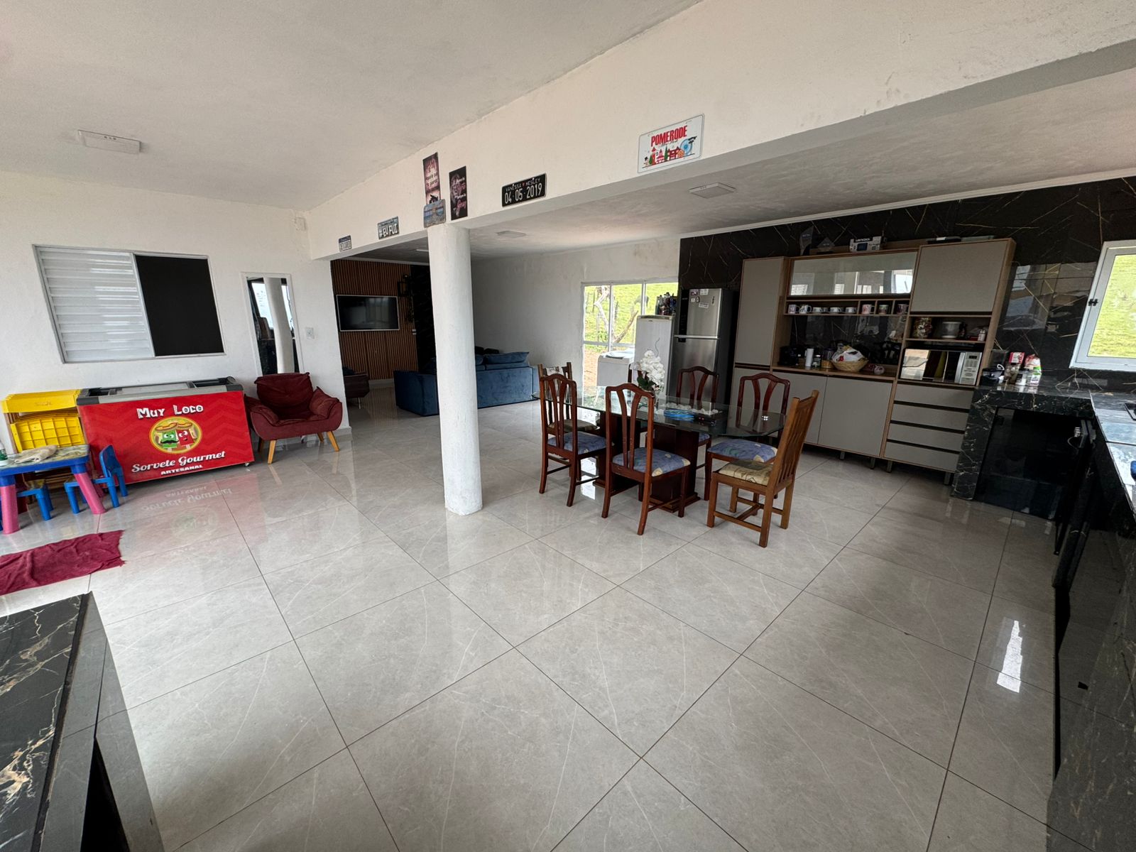 Chácara | casa com 4 suítes, sala e cozinha integrados, piscina em Socorro / SP 1273