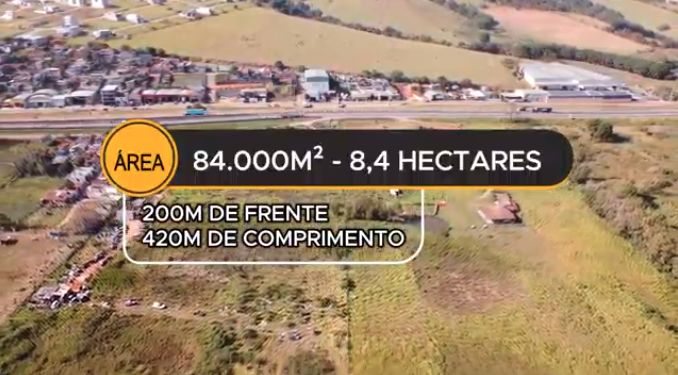 ÁREA INDUSTRIAL ESTRATÉGICA ÀS MARGENS DA FERNÃO DIAS - Cód. 1284