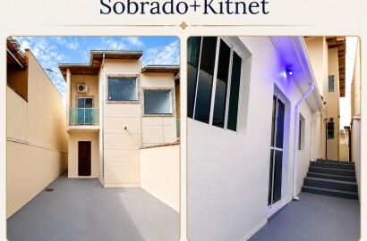 ALUGA-SE | SOBRADO + KITNET INDEPENDENTE – PONTE NOVA