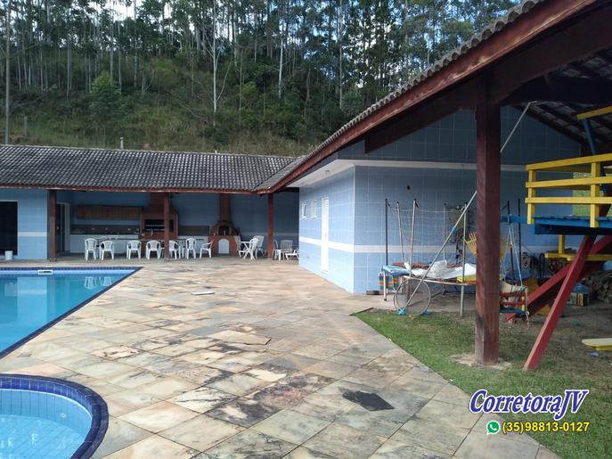 Fazenda de alto padrão com 8 lagos, piscina, campo de futebol | Joanópolis - SP | código 847