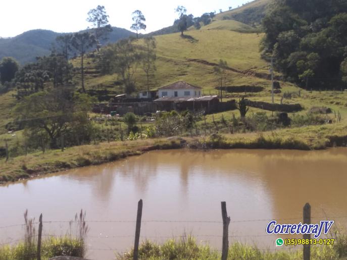 Fazendinha com Casa grande, 3 lagos, formada em pastagens | Joanópolis - SP | código 872